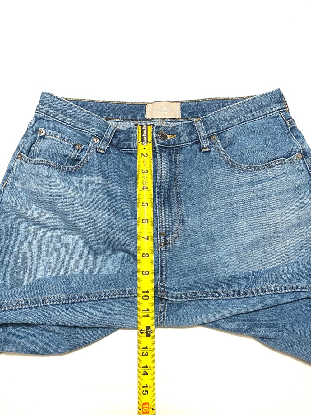 Everlane The Super-Soft Relaxed Jean Size 31 Organic Cotton Straight Leg Ankle - Picture 11 of 14